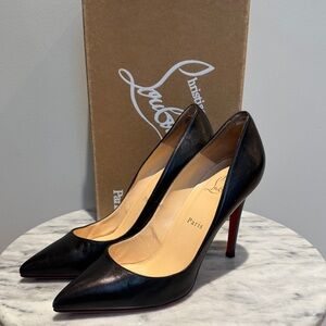 Christian Louboutin Black Heels Size 39.5